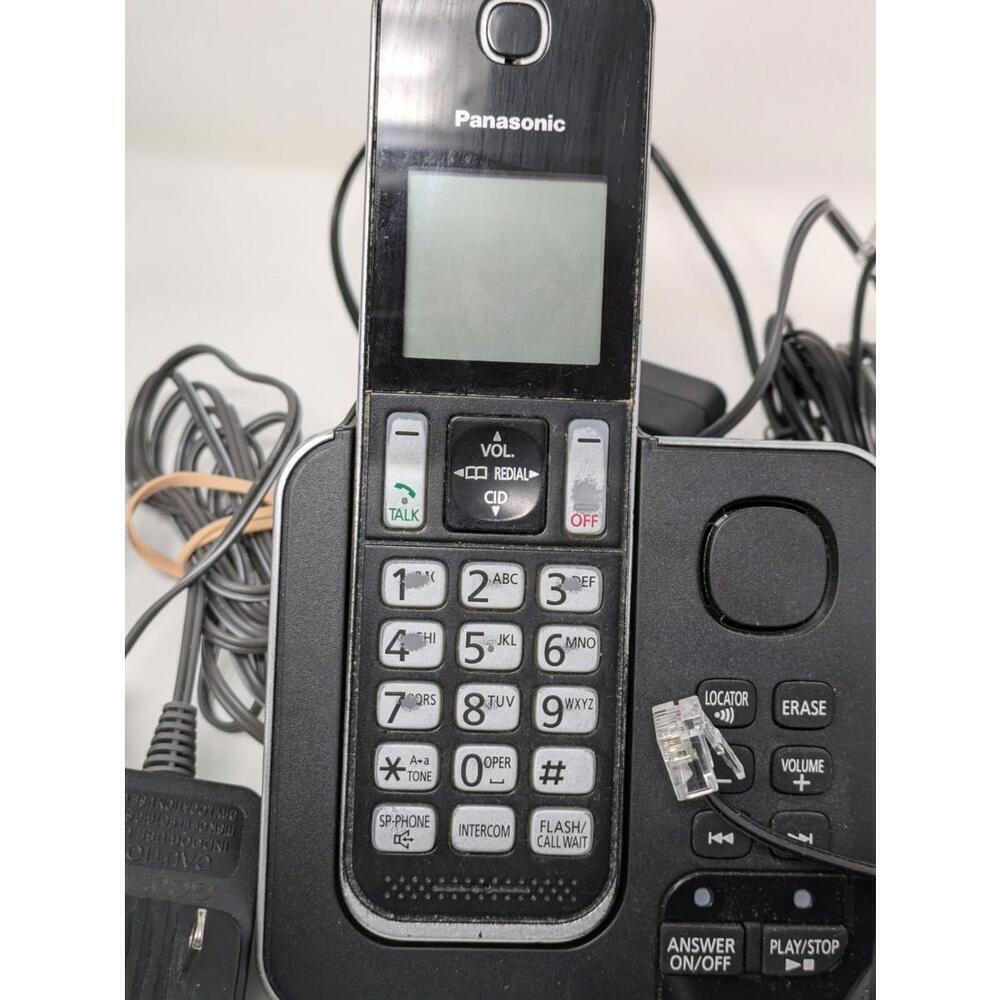 Panasonic KX-TGD393C 3-Headset Phone-Preowned Tested Works - Picture 5 of 12
